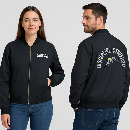 Discipline is Freedom Bomber Jacket
